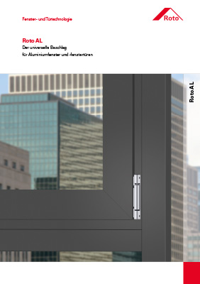 Broschüre Alu-Fenster & Türen - Roto
