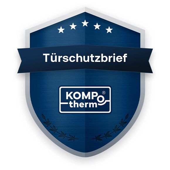 KOMPOtherm Logo Türschutzbrief